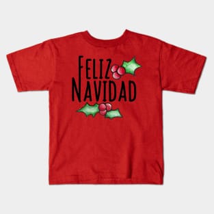 Feliz Navidad Kids T-Shirt